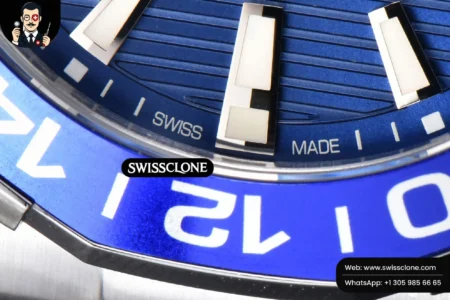Tag Heuer Aquaracer Caliber 5 GMT 43mm OF Blue/Black Bezel Blue Dial SW200 High Resolution View