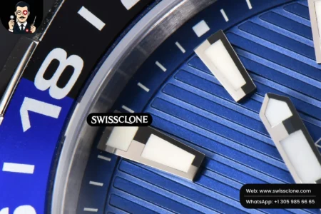Tag Heuer Aquaracer Caliber 5 GMT 43mm OF Blue/Black Bezel Blue Dial SW200 High Resolution View
