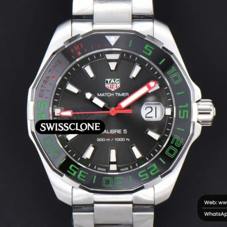 Aquaracer Calibre 5 GMT Super Clone