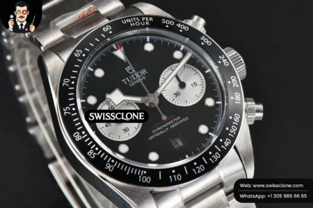 Black Bay Chrono A7750 Super Clone - 11