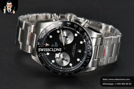 Black Bay Chrono A7750 Super Clone - 13