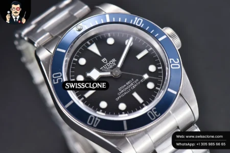 Tudor Heritage 2016 Black Bay Shield Blue 41mm High Resolution View