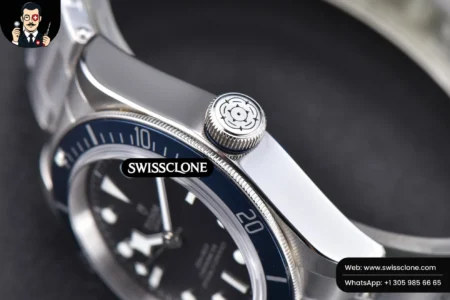 Tudor Heritage 2016 Black Bay Shield Blue 41mm High Resolution View