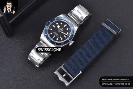 Tudor Heritage 2016 Black Bay Shield Blue 41mm High Resolution View