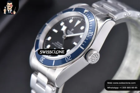 Tudor Heritage 2016 Black Bay Shield Blue 41mm High Resolution View