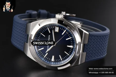 Vacheron Constantin Overseas 4500V 41mm Blue Dial Blue Rubber High Resolution View