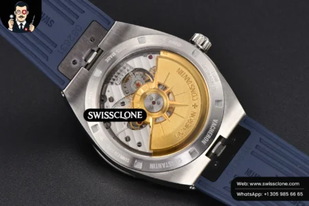 Vacheron Constantin Overseas 4500V 41mm Blue Dial Blue Rubber High Resolution View