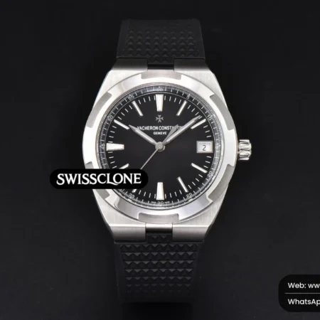 Vacheron Constantin Overseas 4500V 41mm Black Dial Black Rubber High Resolution View