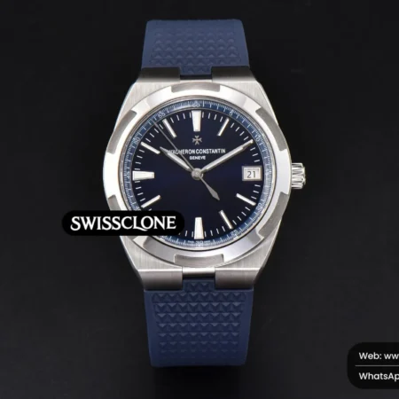 Vacheron Constantin Overseas 4500V 41mm Blue Dial Blue Rubber High Resolution View