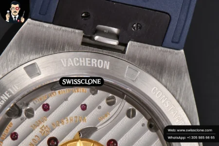 Vacheron Constantin Overseas 4500V 41mm Blue Dial Blue Rubber High Resolution View