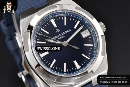Vacheron Constantin Overseas 4500V 41mm Blue Dial Blue Rubber High Resolution View