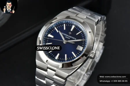 Vacheron Constantin Overseas 4500V 41mm Blue Dial High Resolution View