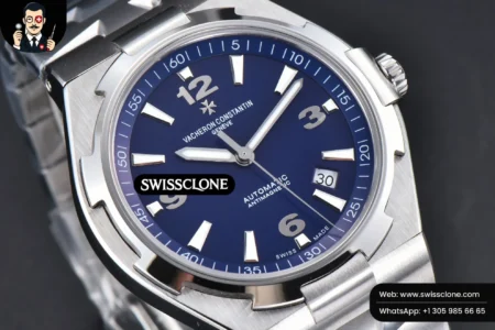 Vacheron Constantin Overseas 47040 42mm Blue Dial High Resolution View