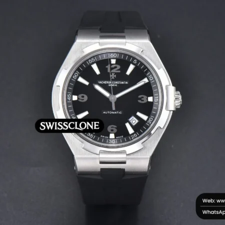 Vacheron Constantin Overseas 47040 42mm Black Dial Black Rubber High Resolution View