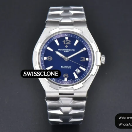Vacheron Constantin Overseas 47040 42mm Blue Dial High Resolution View