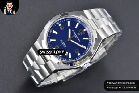 Vacheron Constantin Overseas 47040 42mm Blue Dial High Resolution View