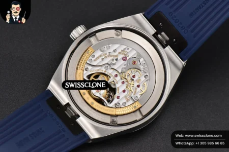 Vacheron Constantin Overseas Tourbillon 6000V 42.5mm BBRF Blue Dial Blue Rubber Tourb High Resolution View