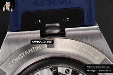 Vacheron Constantin Overseas Tourbillon 6000V 42.5mm BBRF Blue Dial Blue Rubber Tourb High Resolution View