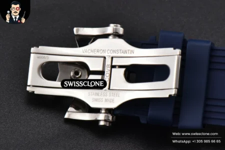 Vacheron Constantin Overseas Tourbillon 6000V 42.5mm BBRF Blue Dial Blue Rubber Tourb High Resolution View