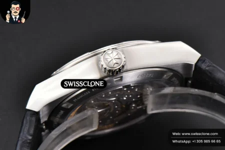 Vacheron Constantin Overseas Tourbillon 6000V 42.5mm BBRF Blue Dial Blue Leather Tourb High Resolution View
