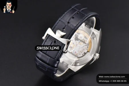 Vacheron Constantin Overseas Tourbillon 6000V 42.5mm BBRF Blue Dial Blue Leather Tourb High Resolution View
