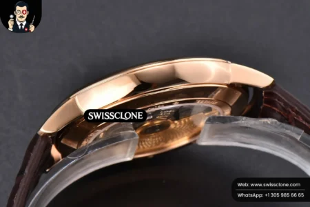 Vacheron Constantin Patrimony Date 40mm White Dial Brown Leather 9015 High Resolution View
