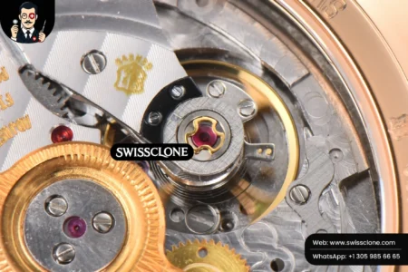 Vacheron Constantin Patrimony Date 40mm White Dial Brown Leather 9015 High Resolution View