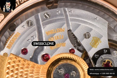 Vacheron Constantin Patrimony Date 40mm White Dial Brown Leather 9015 High Resolution View