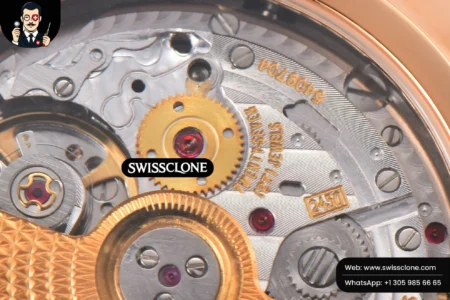 Vacheron Constantin Patrimony Date 40mm White Dial Brown Leather 9015 High Resolution View