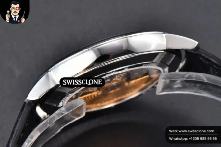 Vacheron Constantin Patrimony Date 40mm White Dial Black Leather 9015 High Resolution View