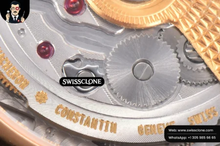 Vacheron Constantin Patrimony Date 40mm White Dial Black Leather 9015 High Resolution View