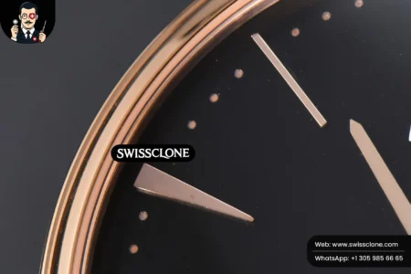 Vacheron Constantin Patrimony Date 40mm Black Dial Black Leather 9015 High Resolution View