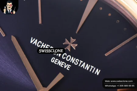 Vacheron Constantin Patrimony Date 40mm Blue Dial Blue Leather 9015 High Resolution View