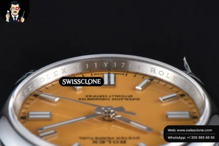 Rolex yster Perpetual 126000 36mm 904L Yellow Dial Oyster VS3235 High Resolution View
