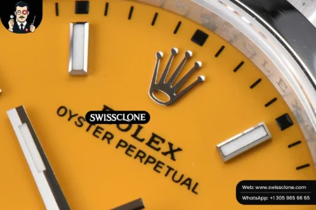 Rolex yster Perpetual 126000 36mm 904L Yellow Dial Oyster VS3235 High Resolution View