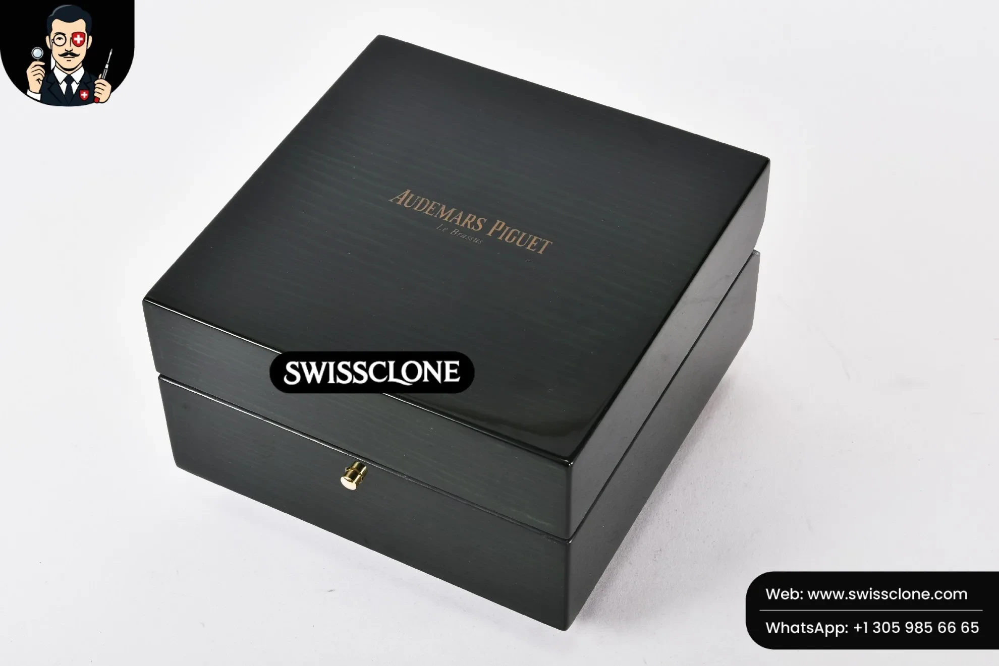 Audemars Piguet Box And Papers 1:1 Super Clone - Caseback & Cloned Calibre Movement