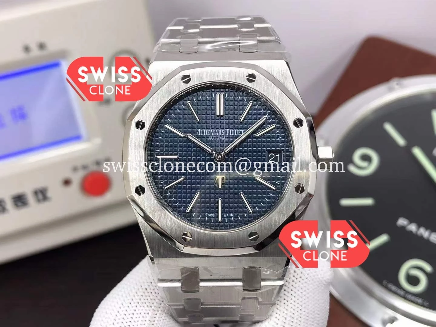 Audemars Piguet Royal Jumbo Oak Extra Thin Blue Dial 904L