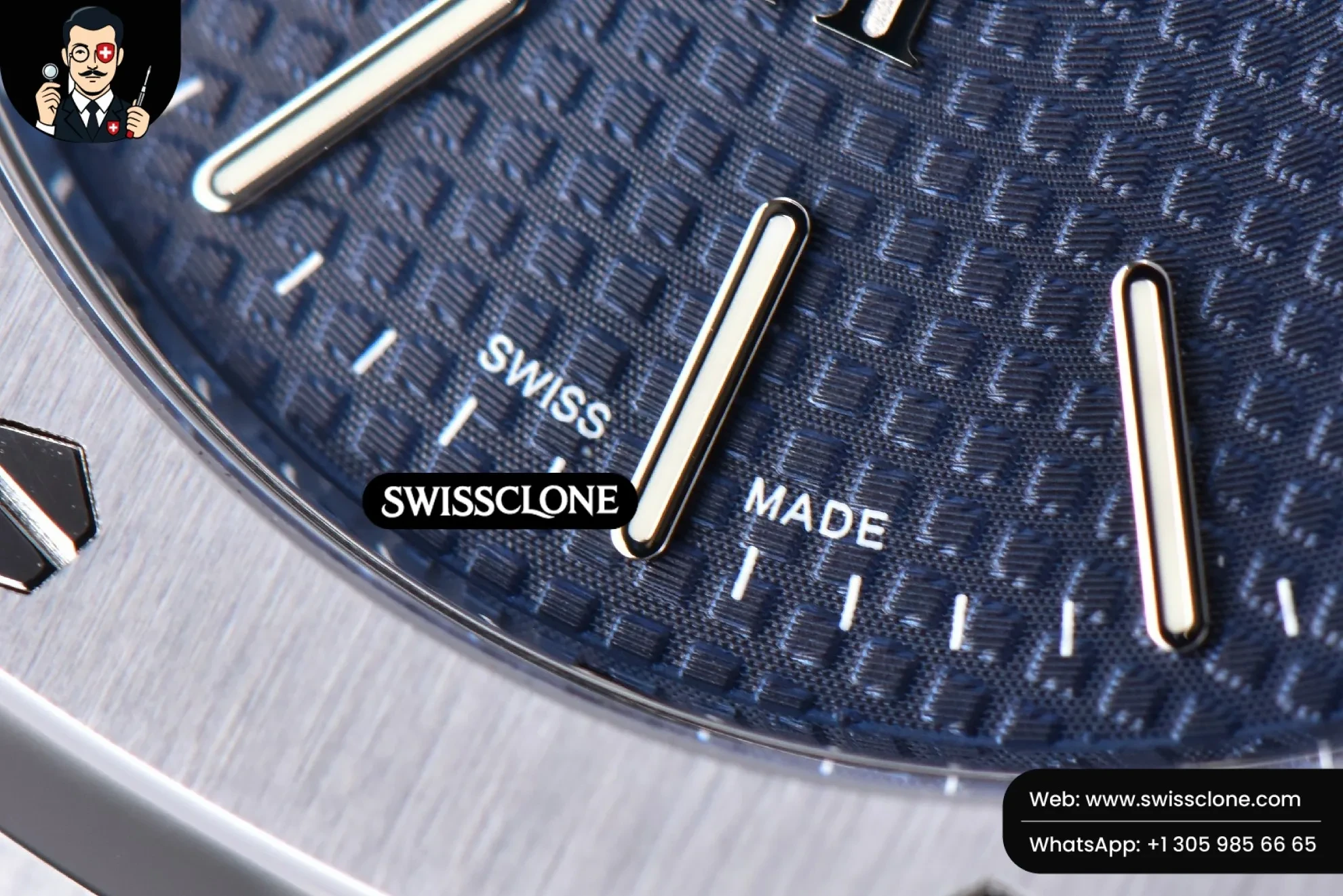 Audemars Piguet Royal Oak 15202 XF 39mm Blue Textured Dial 1:1 Super Clone - On-Wrist Presence View