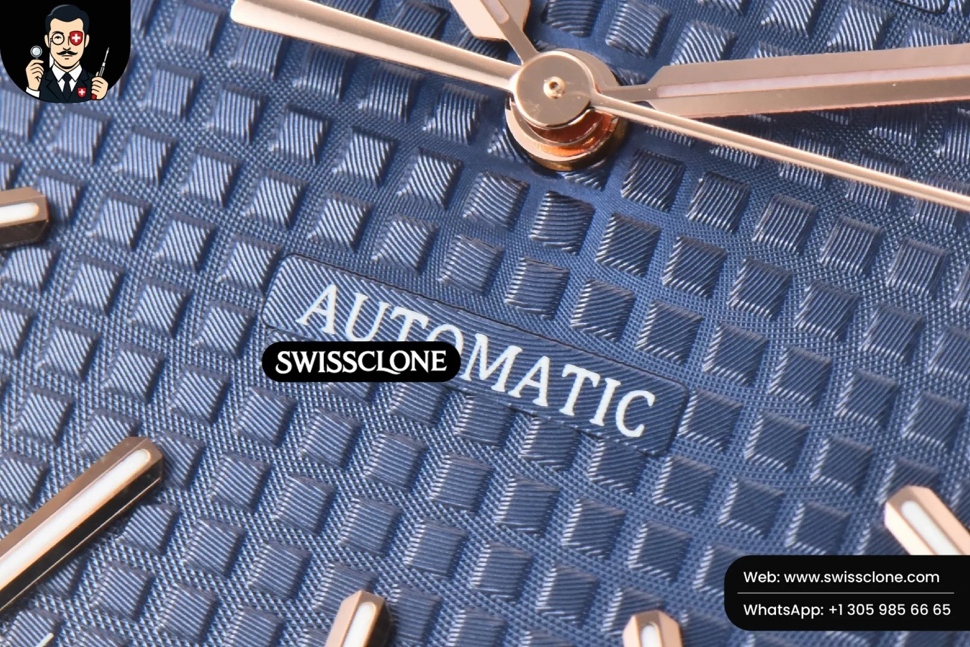 Audemars Piguet Royal Oak 15400 41mm Blue Textured Dial 1:1 Super Clone - Lateral Case Thickness Profile