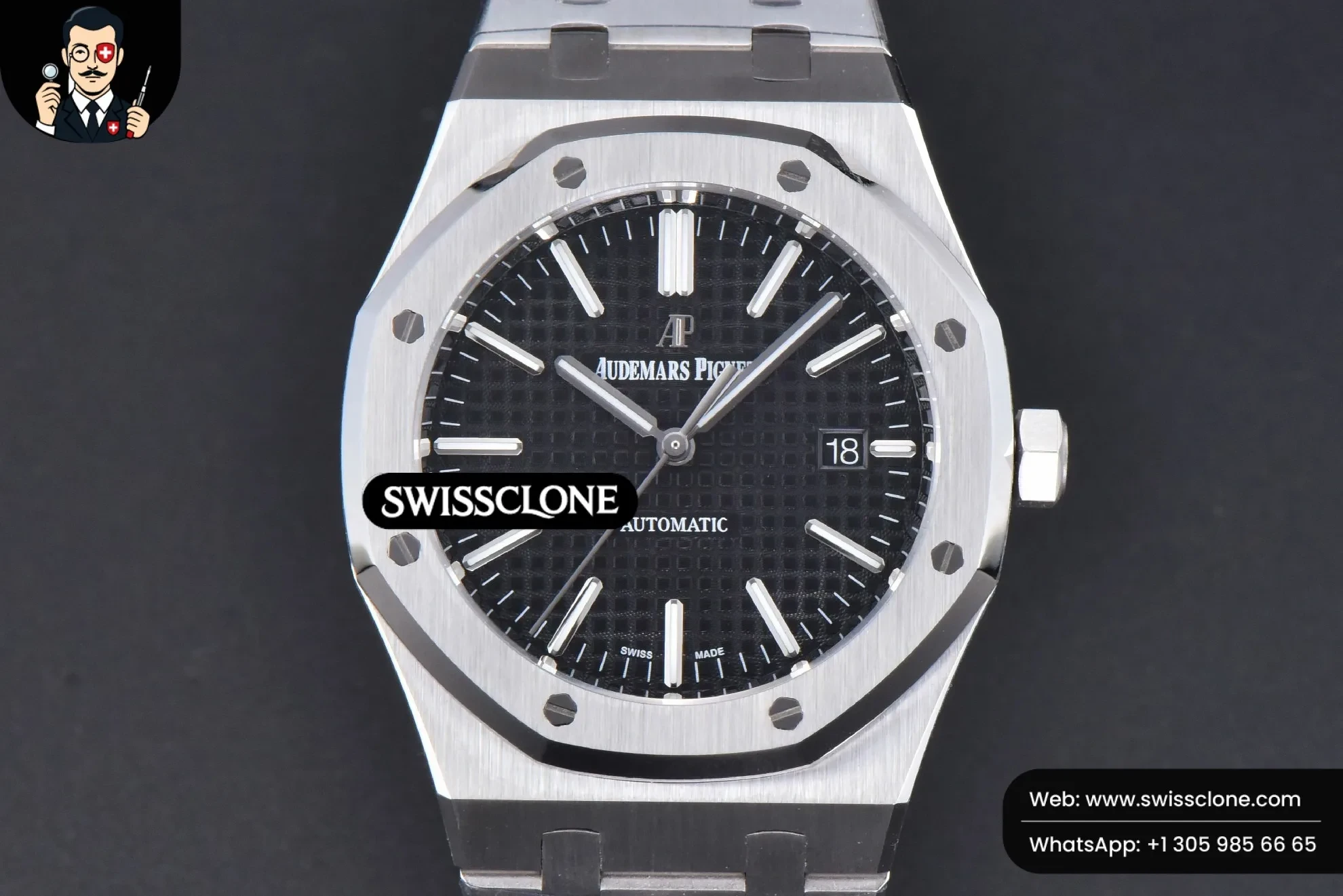 Audemars Piguet Royal Oak 15400 41mm IPF Black Textured Dial