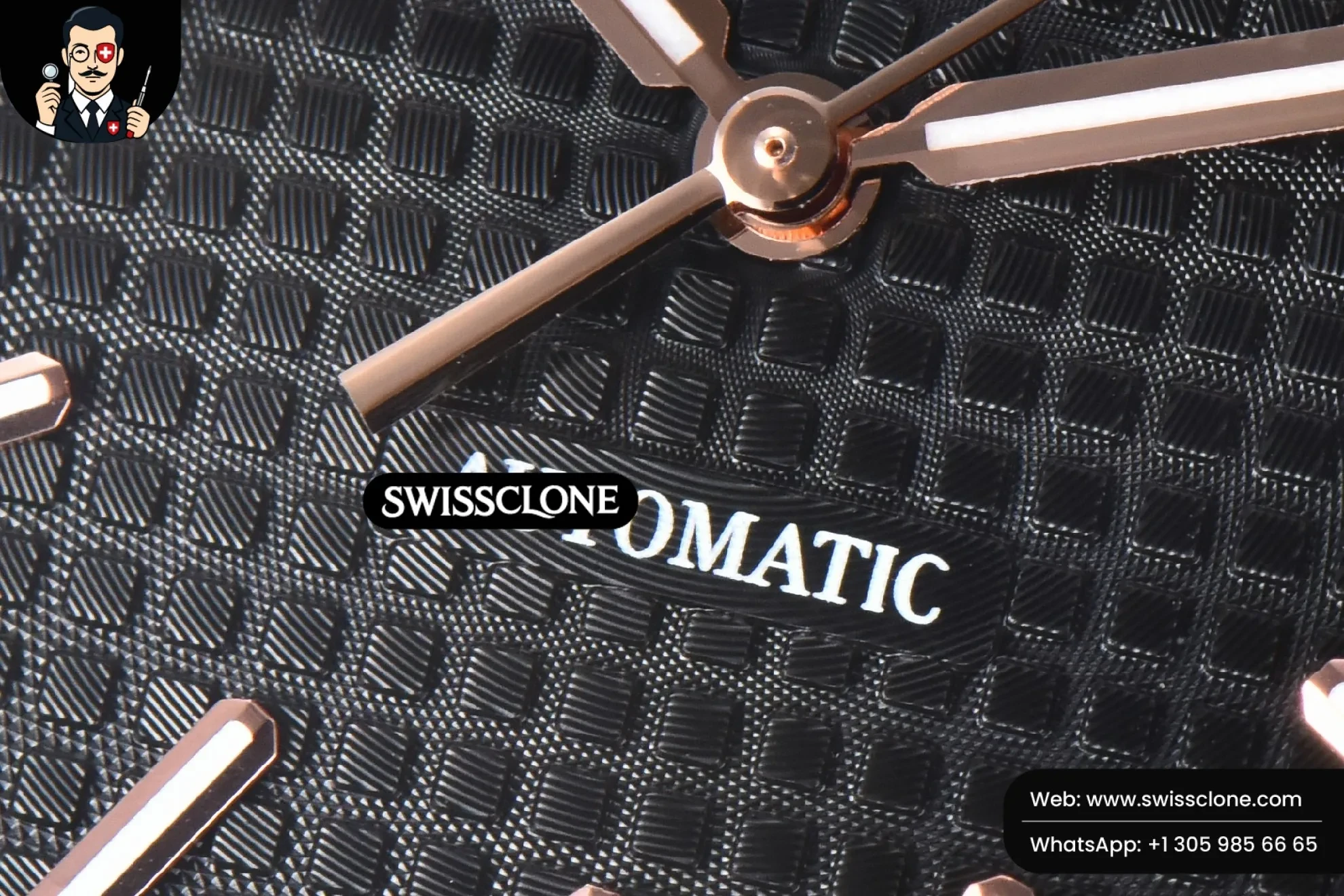 Audemars Piguet Royal Oak 15400 41mm IPF Black Textured Dial Black Leather 1:1 Super Clone - On-Wrist Presence View
