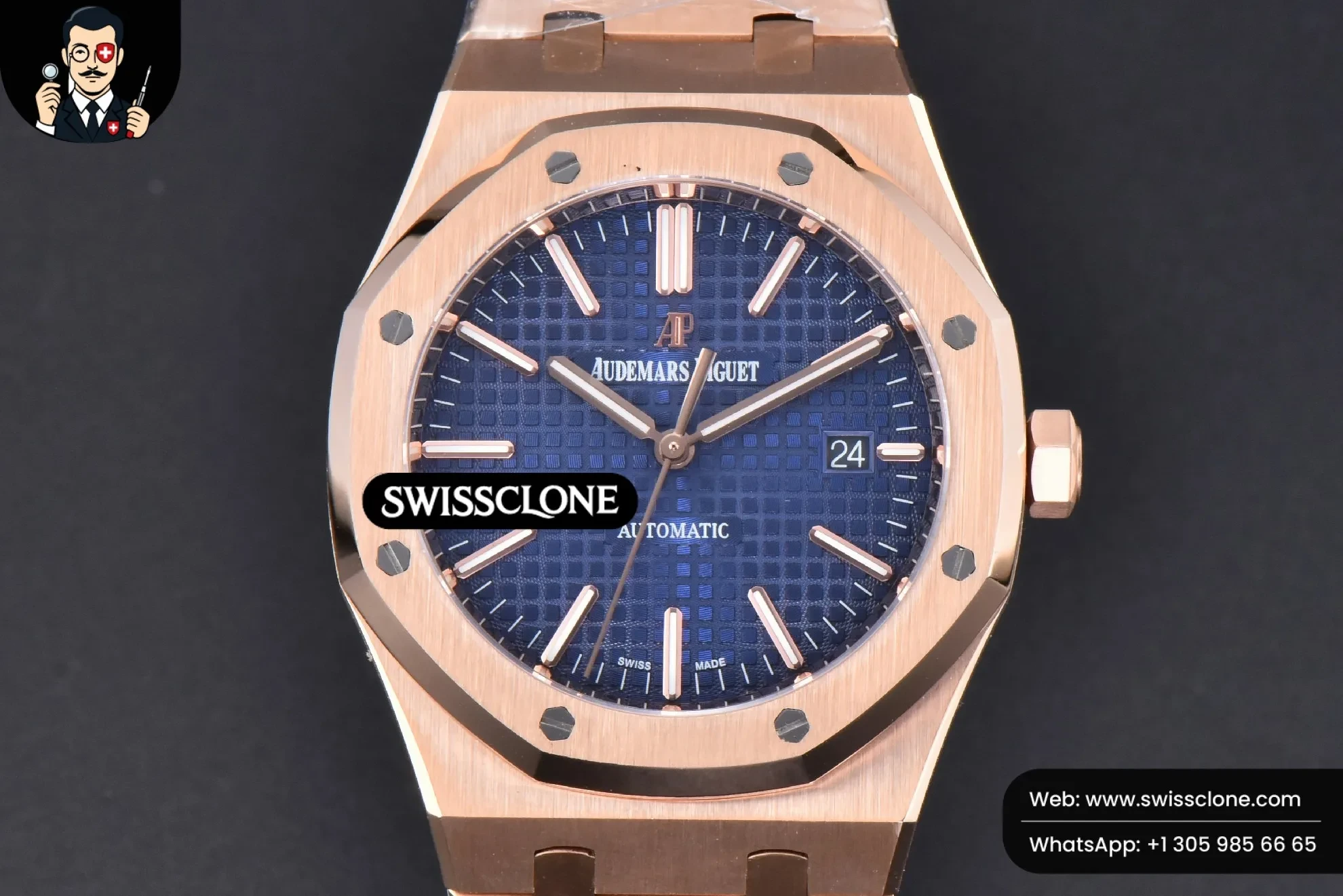 Audemars Piguet Royal Oak 15400 41mm IPF Blue Textured Dial