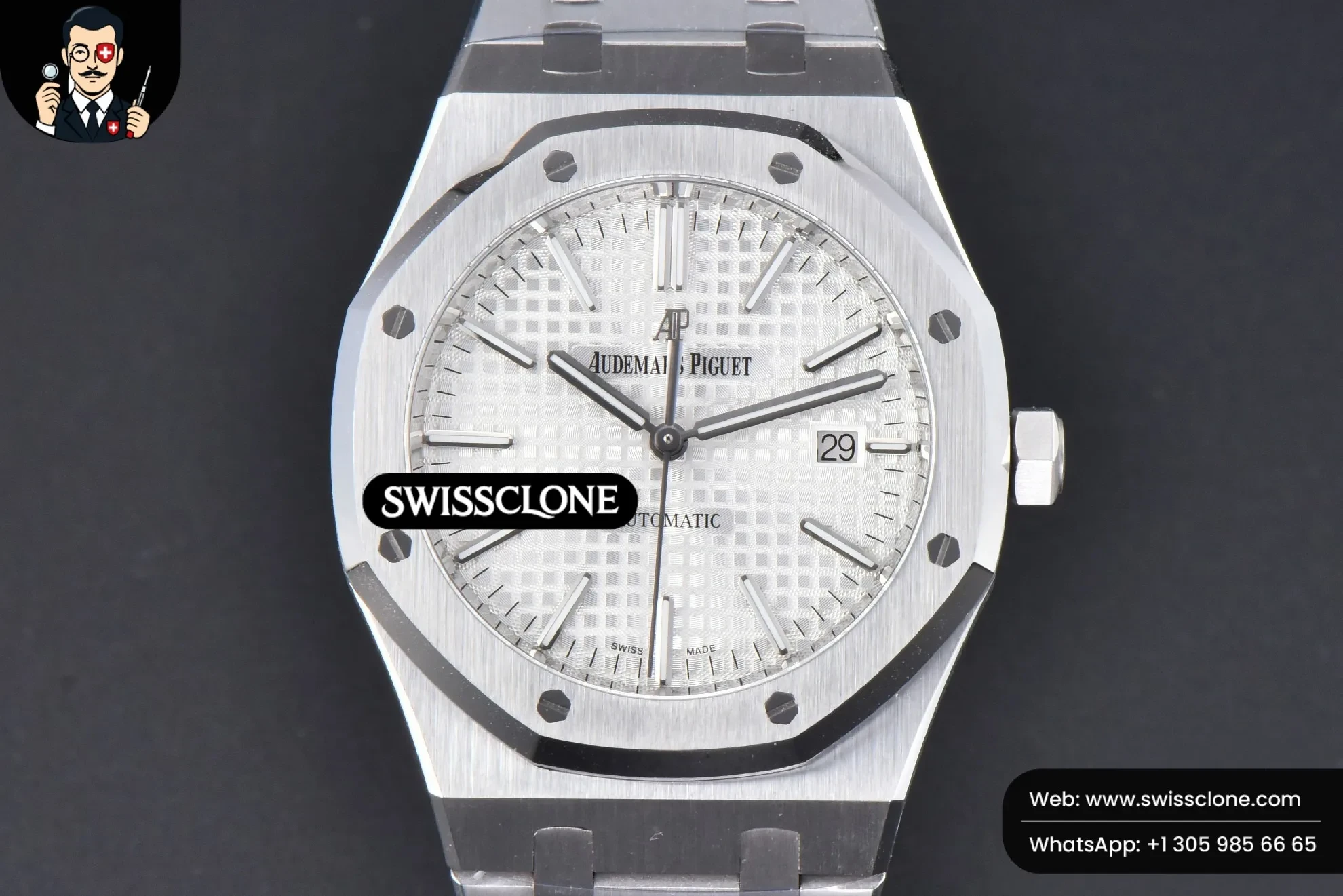 Audemars Piguet Royal Oak 15400 41mm IPF White Textured Dial