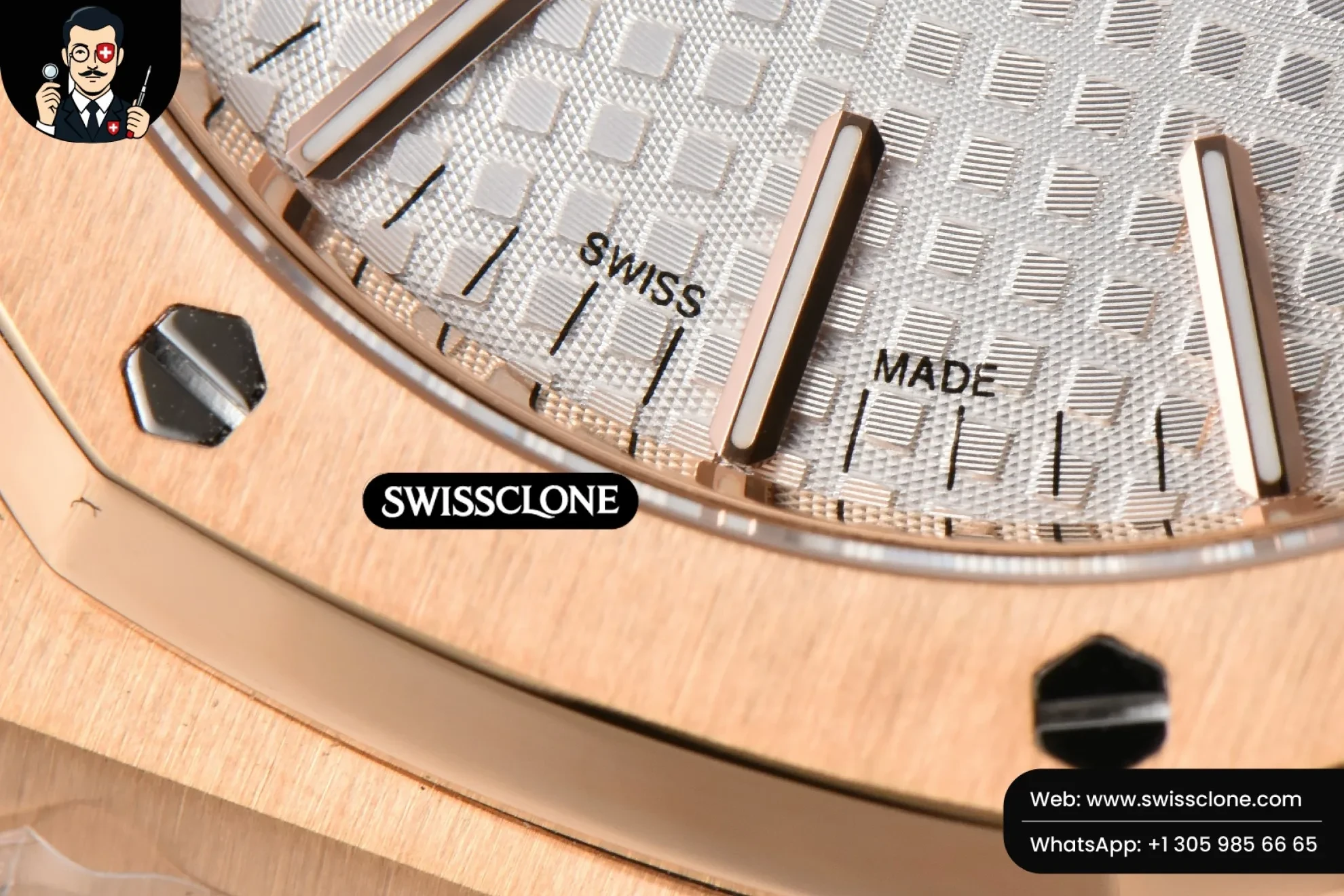 Audemars Piguet Royal Oak 15400 41mm White Textured Dial 1:1 Super Clone - On-Wrist Presence View