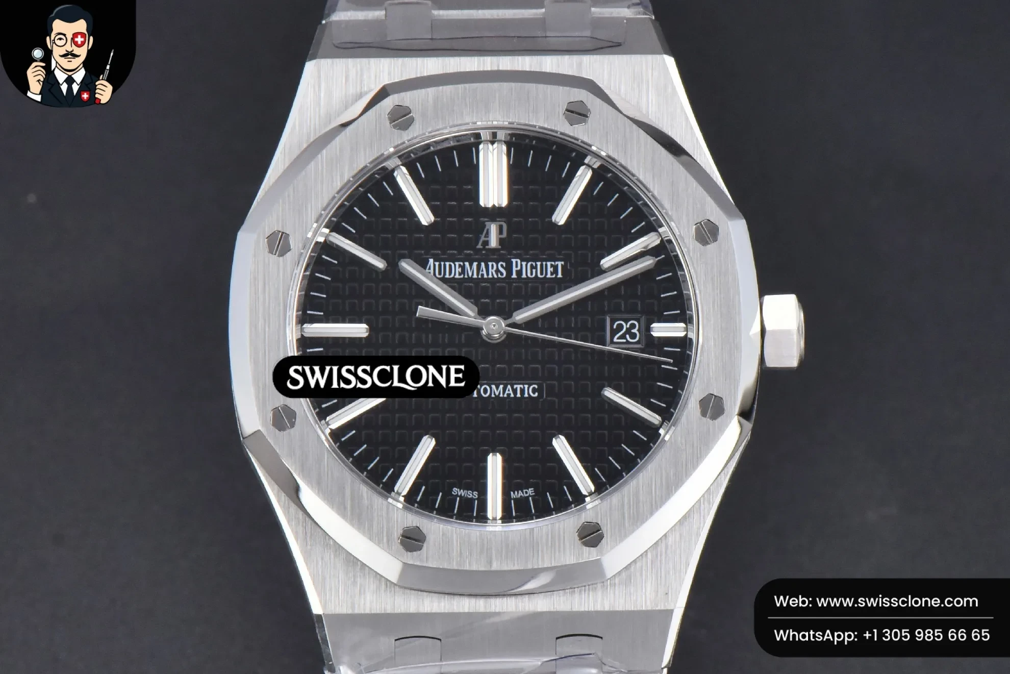 Audemars Piguet Royal Oak 15400 ORF 41mm Black Textured Dial