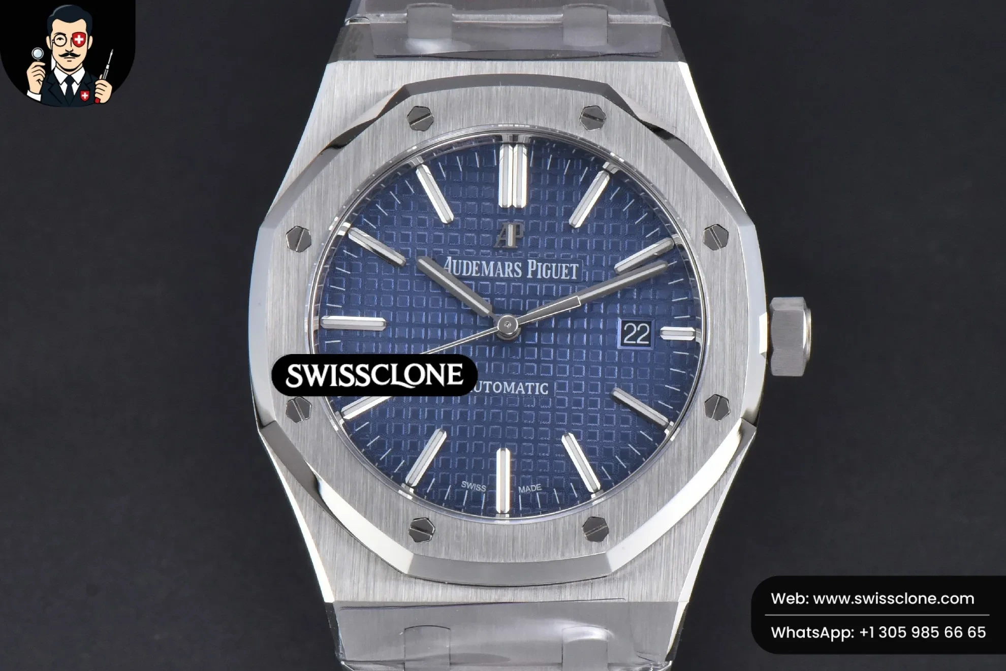Audemars Piguet Royal Oak 15400 ORF 41mm Blue Textured Dial