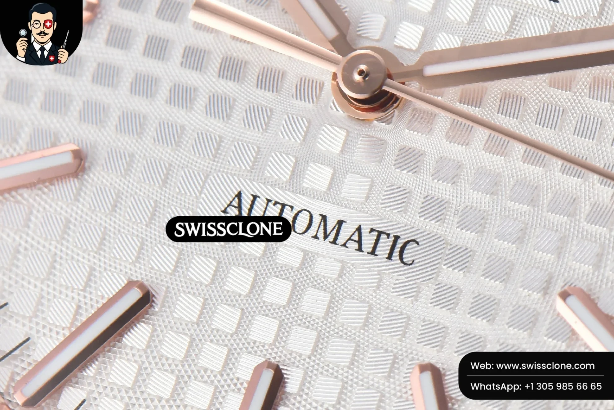 Audemars Piguet Royal Oak 15400 RG/SS 41mm IPF White Textured Dial RG/SS 1:1 Super Clone - On-Wrist Presence View