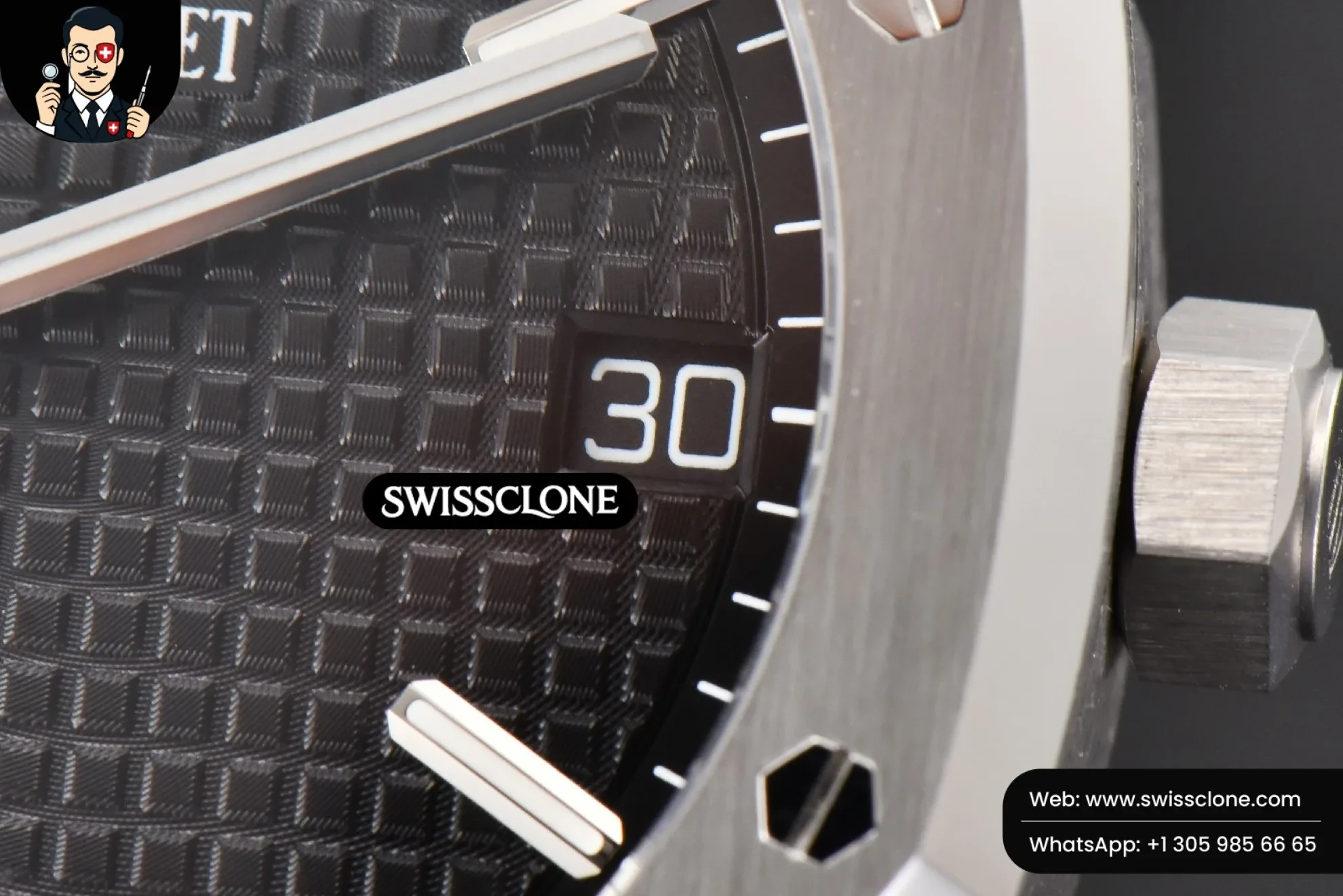 Audemars Piguet Royal Oak 15500 41mm Black Textured Dial (SW-26602) 1:1 Super Clone - On-Wrist Presence & Lug Geometry