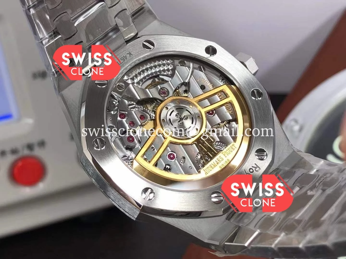 Audemars Piguet Royal Oak 15500 41MM Blue Dial 904L Steel 1:1 Super Clone - On-Wrist Presence View