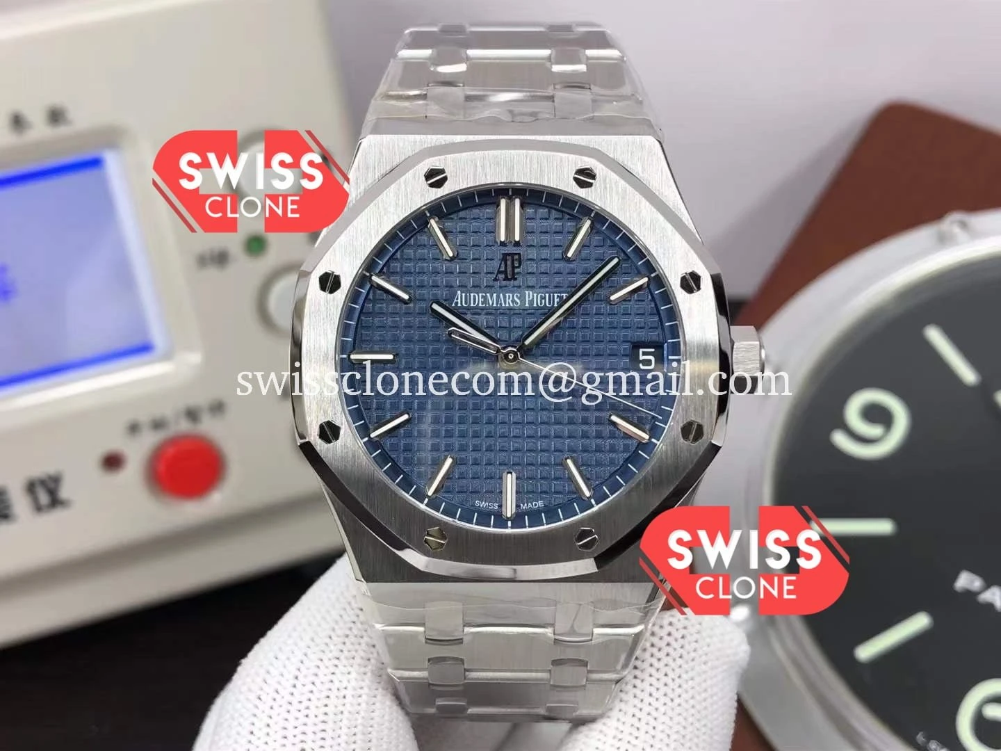 Audemars Piguet Royal Oak 15500 41MM Blue Dial 904L Steel